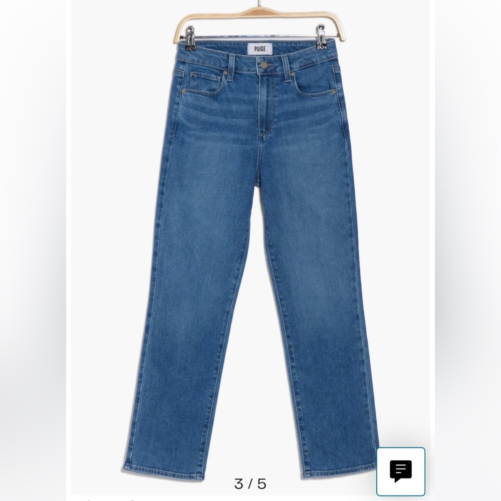 Paige Sarah Straight Leg Jeans